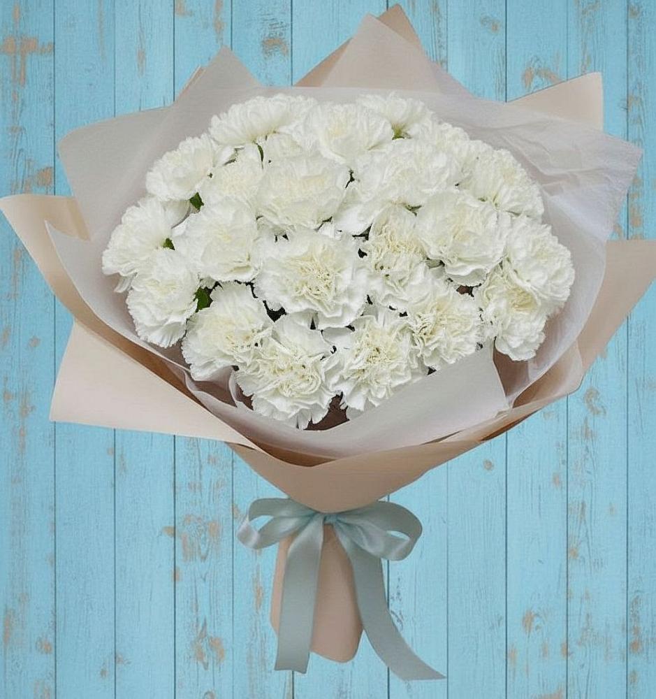 Букет цветов из: Гвоздики в Бабаюрте