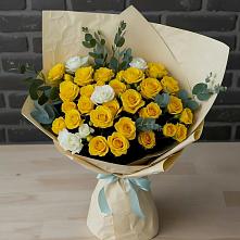 Букет цветов из:  Розы #REPLACE_PRED# Бабаюрте