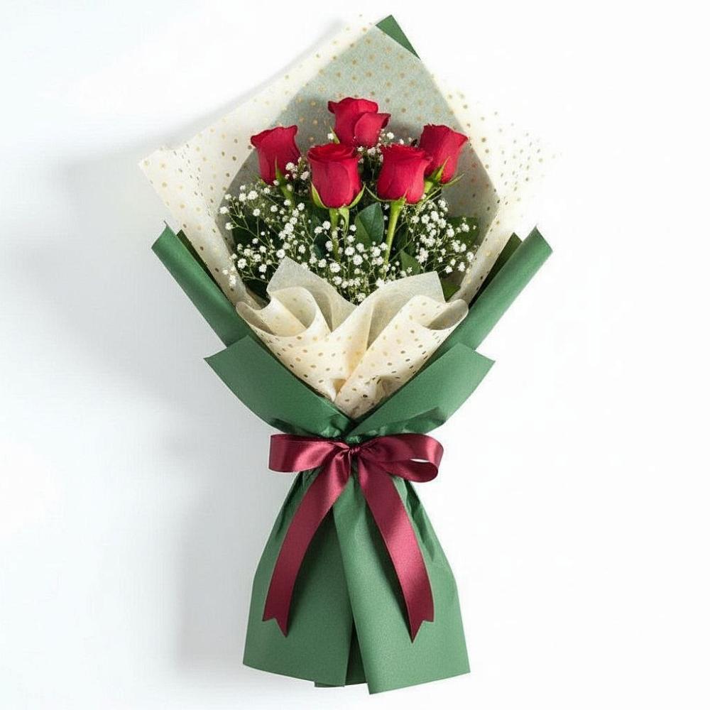 Букет цветов из: Розы в Бабаюрте