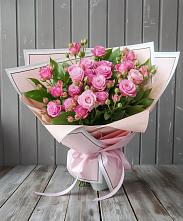 Букет Розовый кустик в Бабаюрте