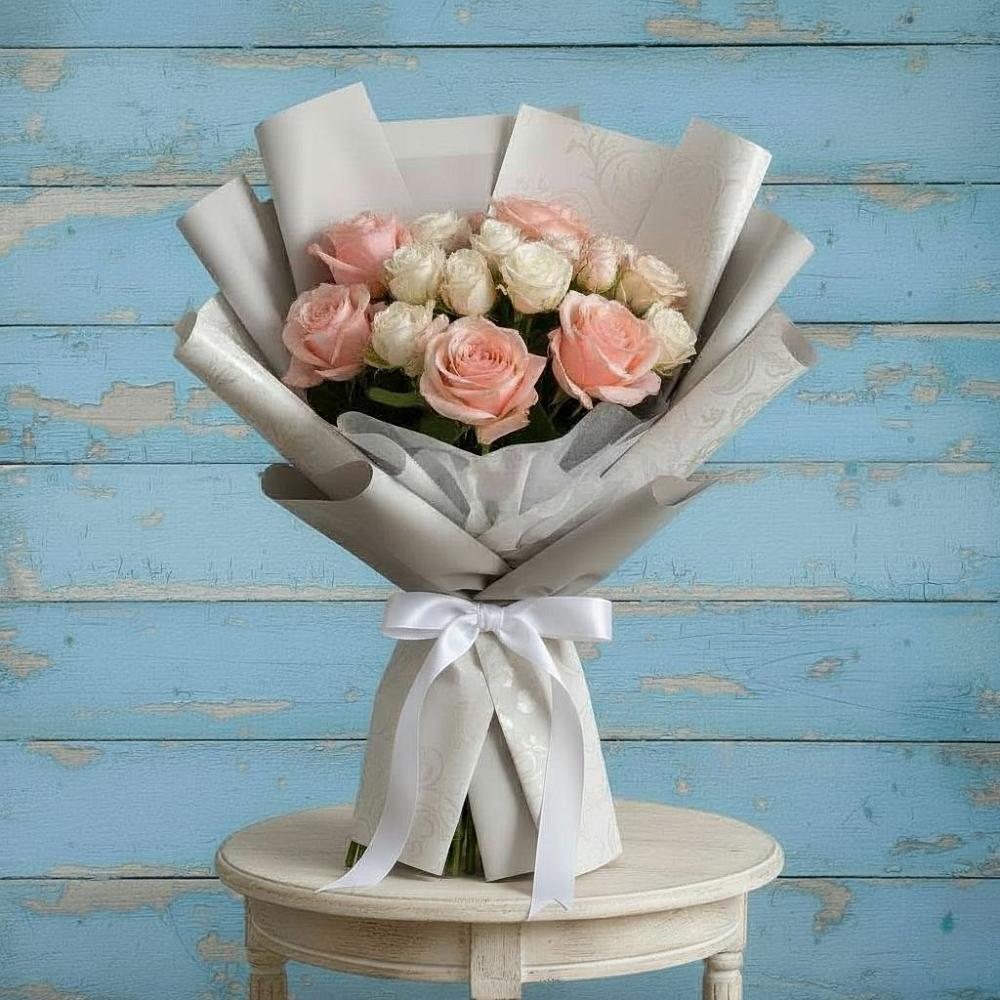 Букет цветов из: Розы в Бабаюрте