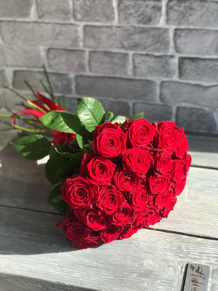 Букет Красные розы Фридом в Бабаюрте