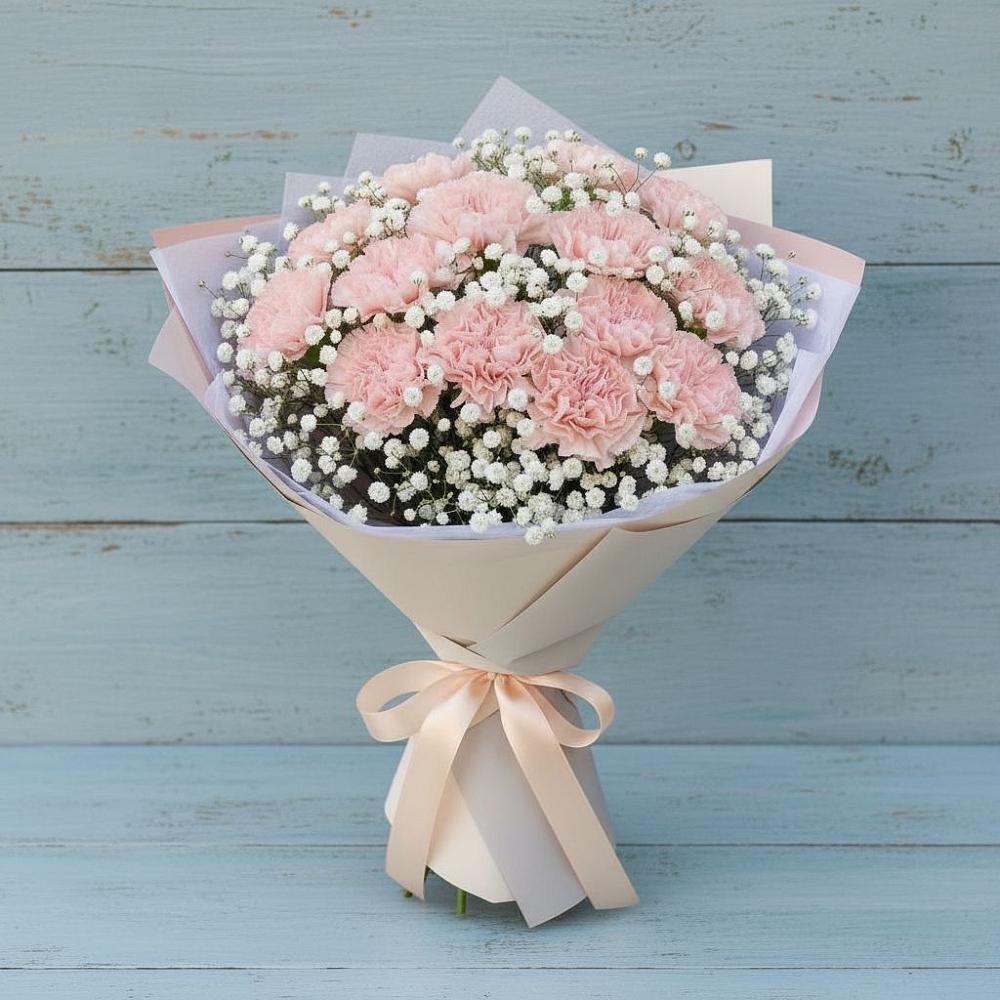 Букет цветов из: Гвоздики в Бабаюрте