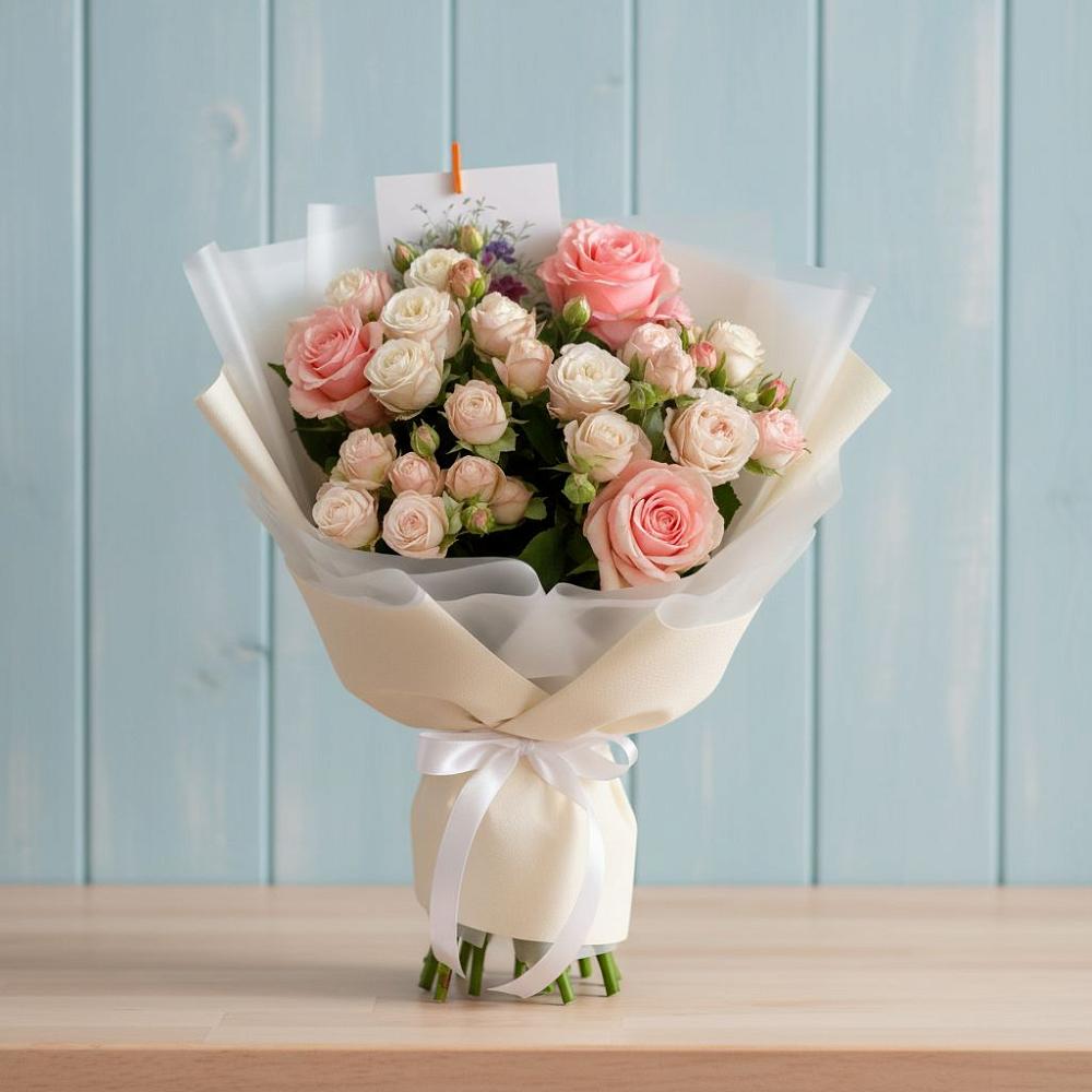 Букет цветов из: Розы в Бабаюрте