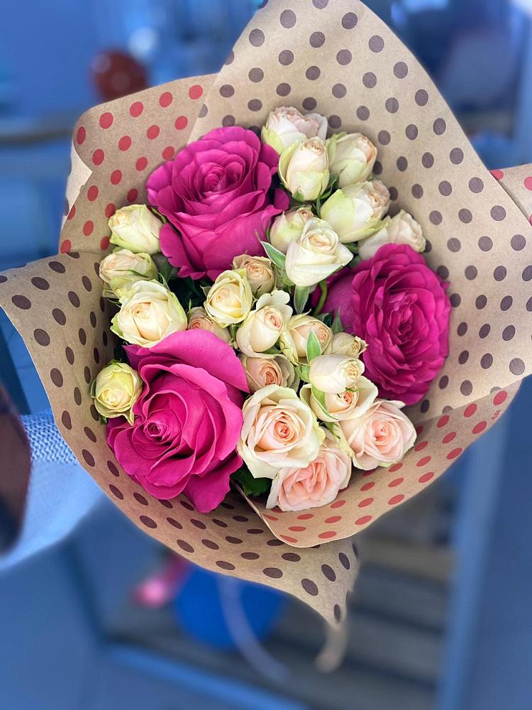 Букет цветов из: Розы в Бабаюрте