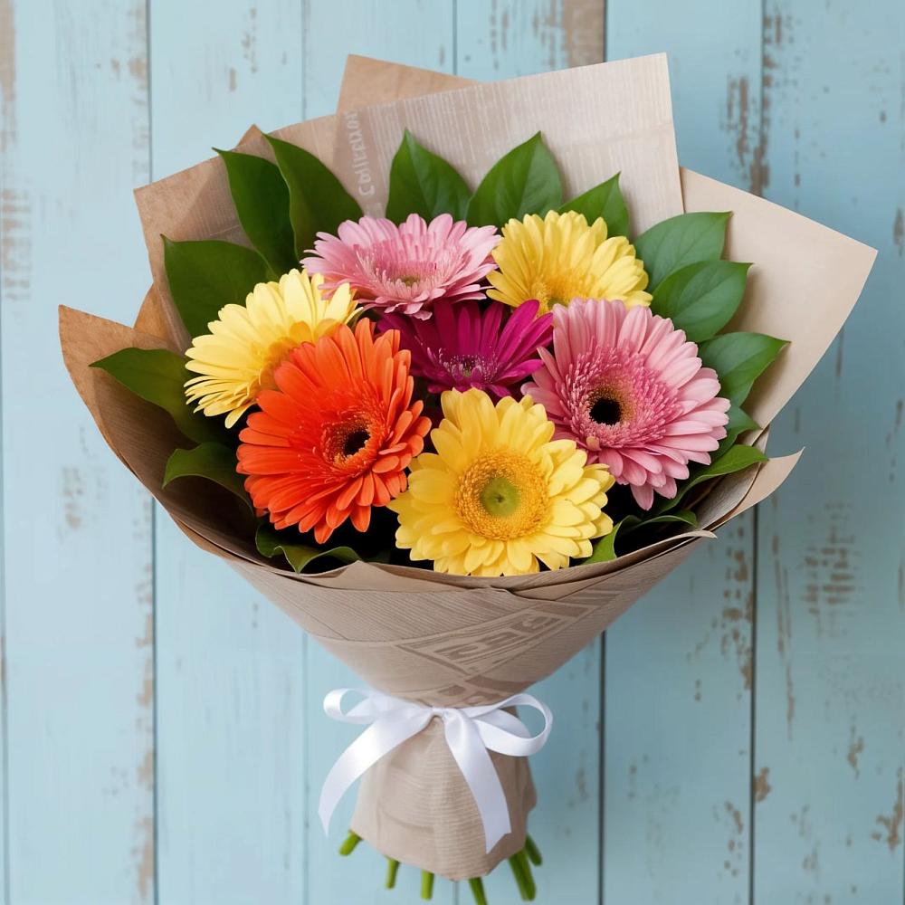 Букет цветов из: Герберы в Бабаюрте