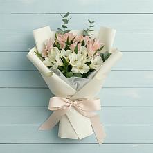 Букет цветов из:  Альстромерии в Бабаюрте