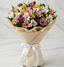 Букет цветов из:  Альстромерии #REPLACE_PRED# Бабаюрте