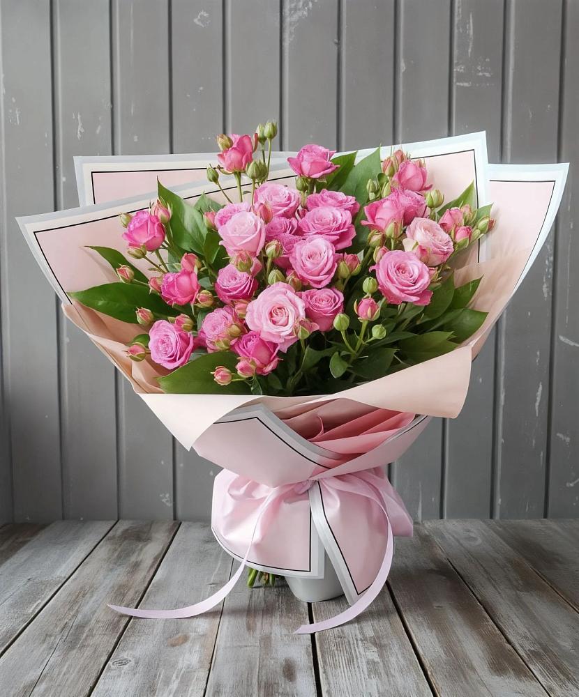 Букет Розовый кустик в Бабаюрте