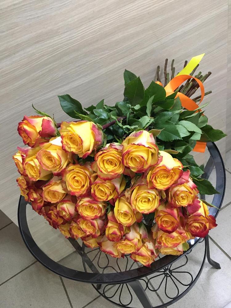 Букет Желтые розы в Бабаюрте