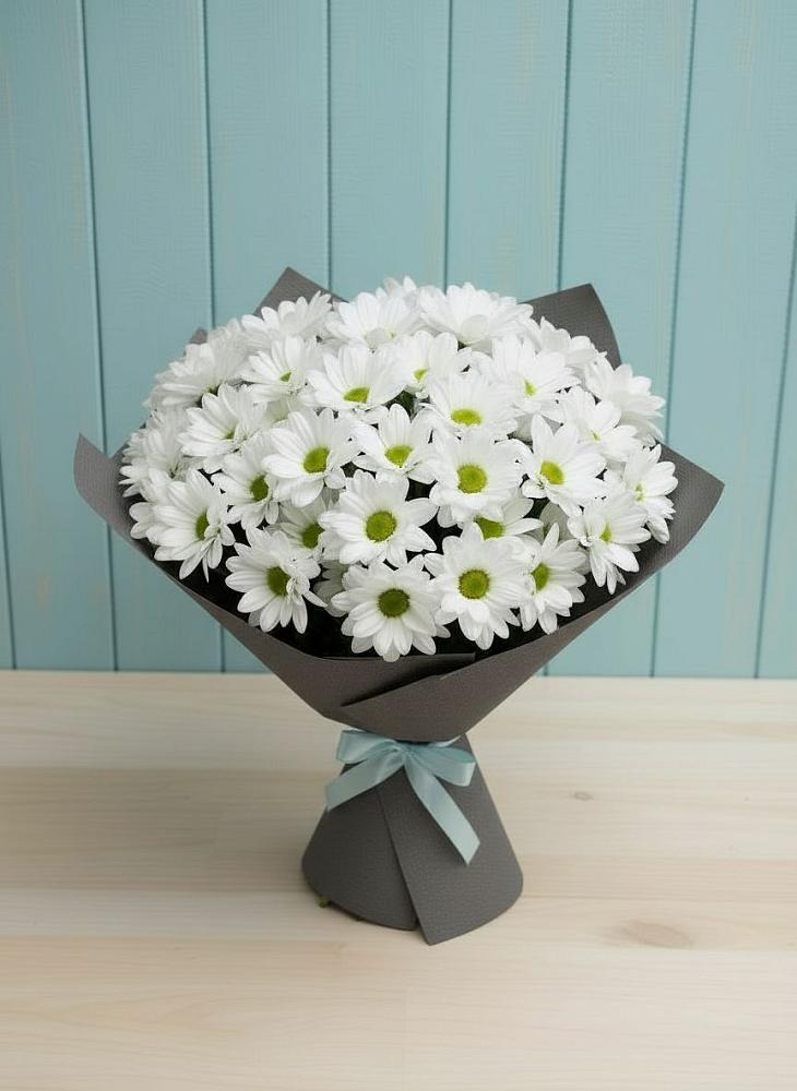 Букет цветов из: Хризантемы в Бабаюрте
