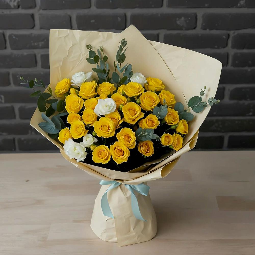 Букет цветов из: Розы в Бабаюрте