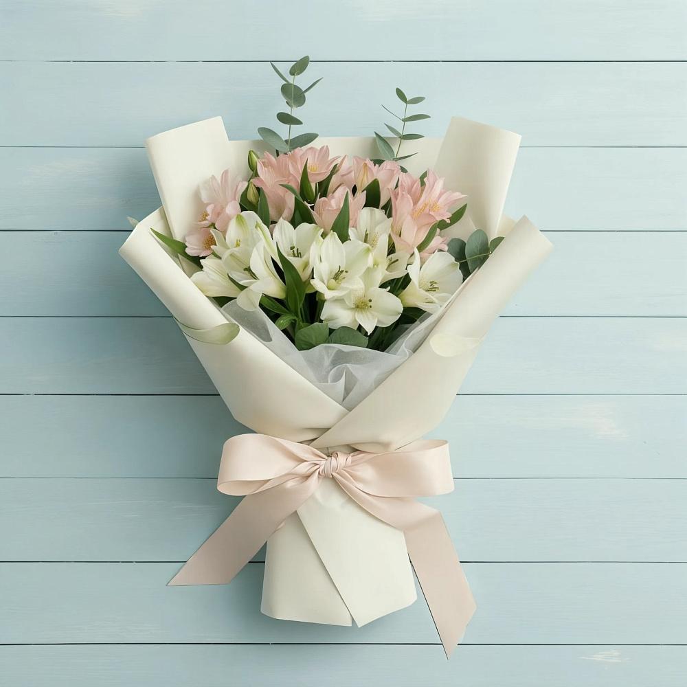 Букет цветов из: Альстромерии в Бабаюрте