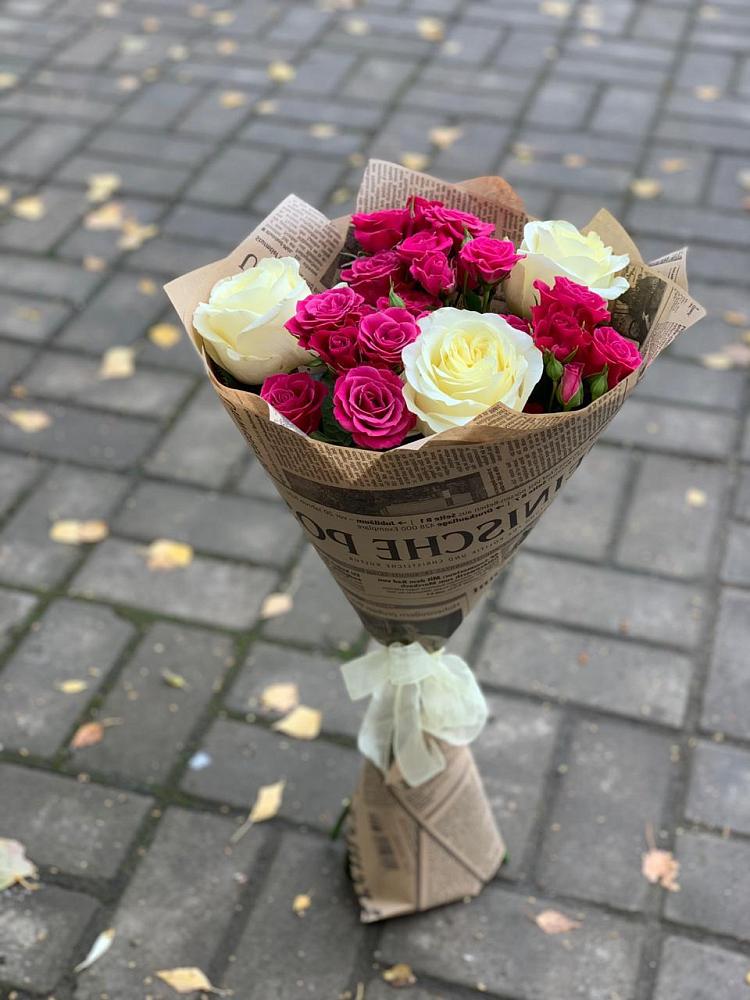 Букет цветов из: Розы в Бабаюрте