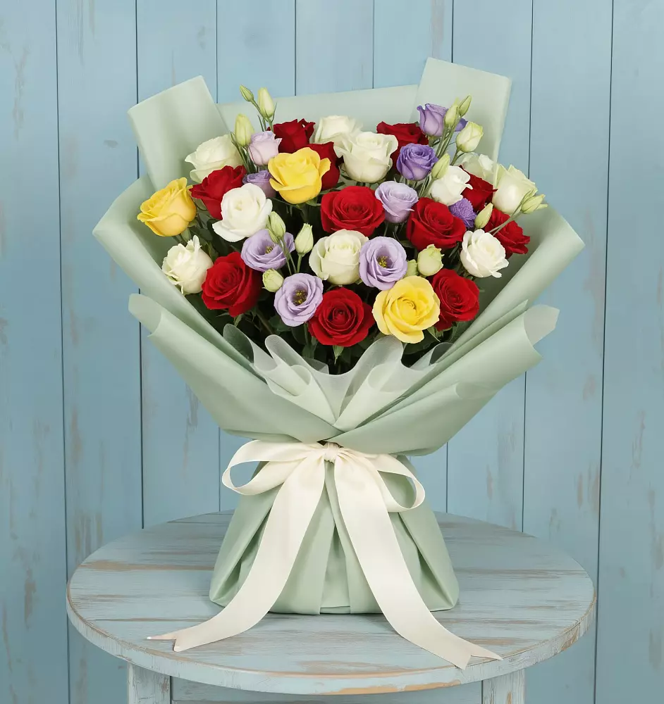 Букет цветов из: Розы в Бабаюрте