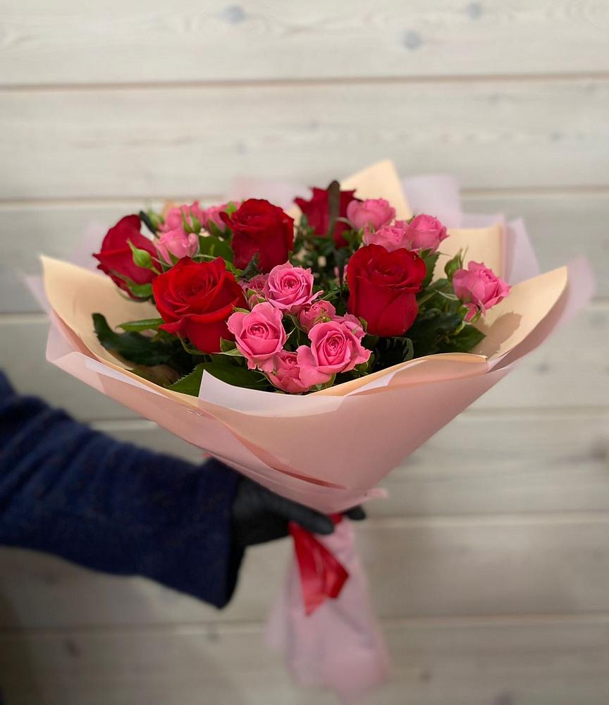 Букет цветов из: Розы в Бабаюрте