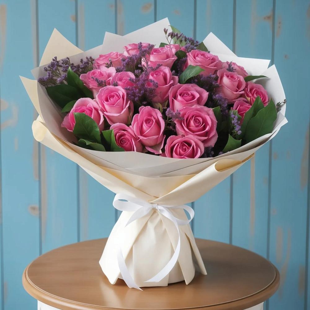 Букет цветов из: Розы в Бабаюрте