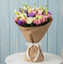 Букет цветов из:  Лизиантусы в Бабаюрте