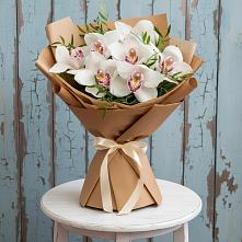 Букет цветов из:  Орхидеи и Розы #REPLACE_PRED# Бабаюрте